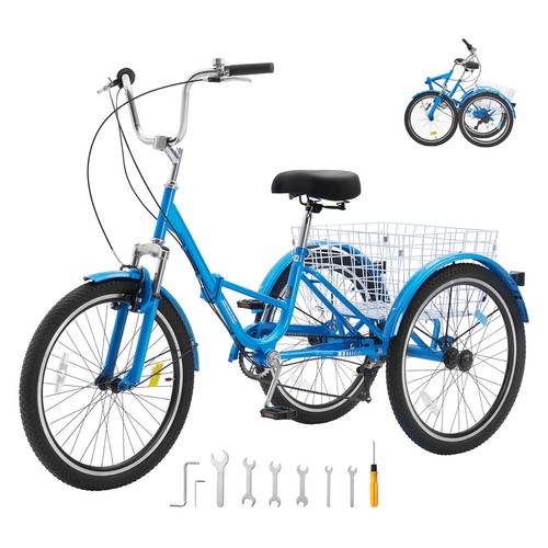 Folding adult tricycle - folding,