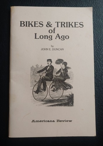 Bikes and trikes long ago - trikes, of